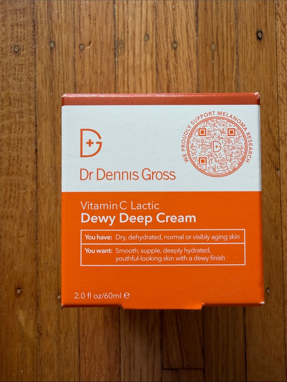 Dr Dennis Gross Vitamin C Lactic Dewy Deep Cream BNIB